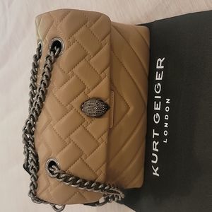 Kurt Geiger Kensington X leather handbag